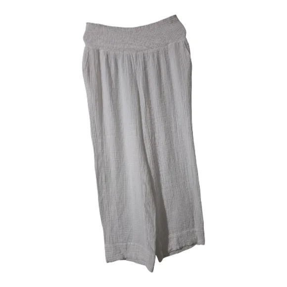 NWT Ingrid & Isabel White Wide Leg Pants - Picture 1 of 2